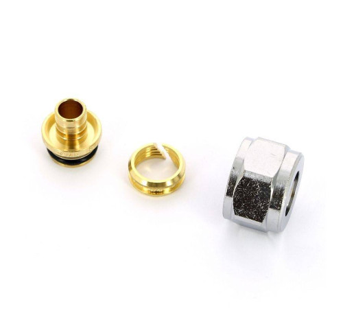 Соединитель для труб PEX и ALPEX FAR Евроконус 16х2.2 мм 3/4 6075 823855