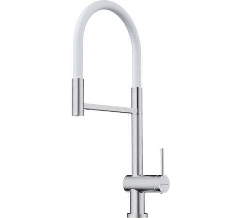 Смеситель для кухни Omoikiri Kanto 2 Plus SB BN-WH гибкий излив нержавеющая сталь 4994450