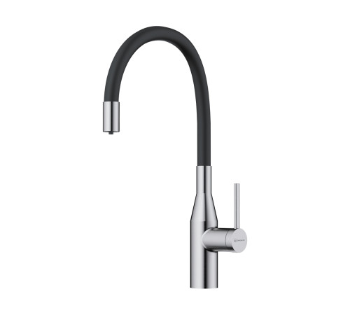 Смеситель для кухни Omoikiri Yatomi 2 Plus BN-BL с гибким изливом и подключением фильтра 4994344