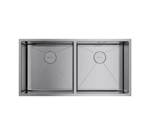 Кухонная мойка Omoikiri Taki 86-2-U/IF Side-IN 86.5x44 см нержавеющая сталь 4993791