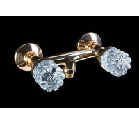 Смеситель для душа Boheme Crystal золото 294-CRST
