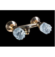 Смеситель для душа Boheme Crystal золото 294-CRST