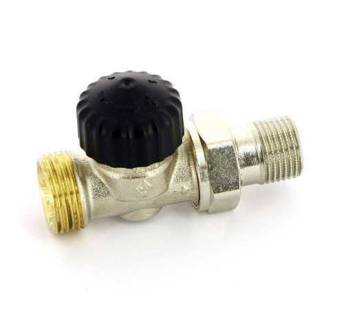 Вентиль термостатический Uni-Fitt прямой HH 1/2 x 3/4 EK никелированный 162V2300