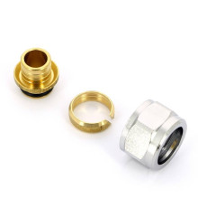 Соединитель для труб PEX и ALPEX FAR Евроконус 20х2 мм 3/4 6075 825848