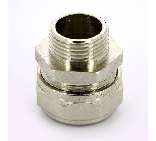Муфта обжимная Tiemme никелированная 32х1 НР 1600020