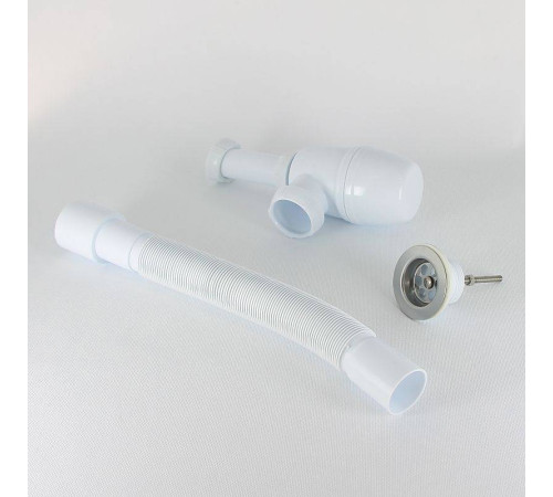 Сифон для раковины Wirquin Минор 1 1/4 x 40 мм с гофротрубой 800 мм 30718050