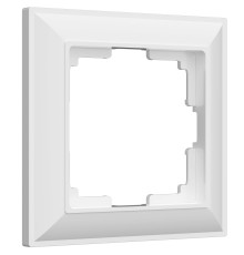 Рамка из пластика на 1 пост Fiore белый W0012201