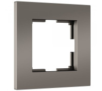 Рамка из поликарбоната на 1 пост Slab бронза софт W0012963