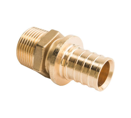 Переходник аксиальный STOUT 25x1 наружная резьба SFA-0001-002510