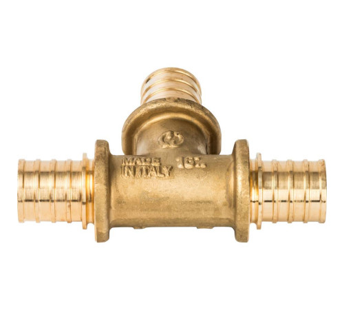 Тройник аксиальный STOUT равнопроходный для труб из PEX 20x20x20 мм SFA-0013-000020