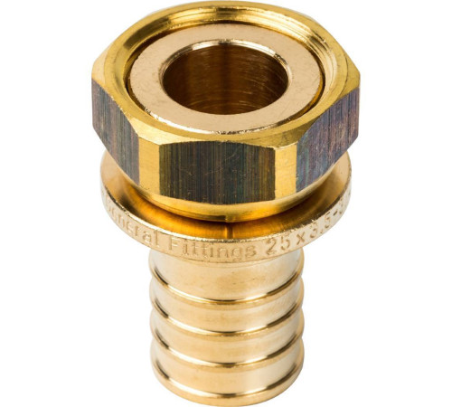 Переходник аксиальный STOUT с накидной гайкой 25xG 3/4 SFA-0019-002534