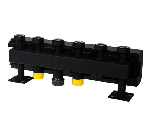 Распределительный коллектор STOUT SDG-0016 3 контура в теплоизоляции DN 32 SDG-0016-005003