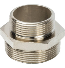 Ниппель переходной STOUT никелированный 2x1 1/2 НР-НР SFT-0004-002112