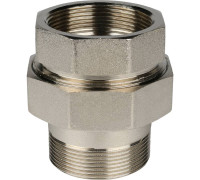 Соединение разъемное STOUT американка ВН никелированное 2 O-ring SFT-0041-000002