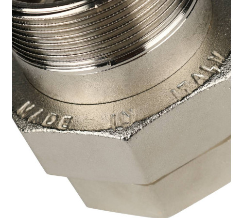 Соединение разъемное STOUT американка ВН никелированное 2 O-ring SFT-0041-000002