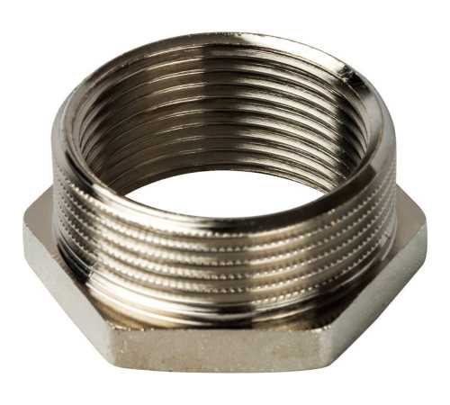 Футорка никелированная STOUT 1 1/4x1 SFT-0029-001141