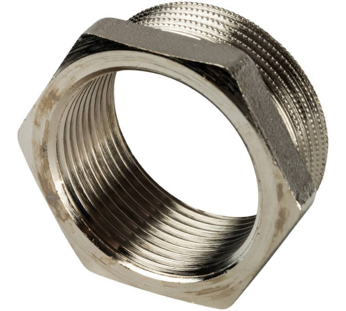 Футорка никелированная STOUT 1 1/4x1 SFT-0029-001141