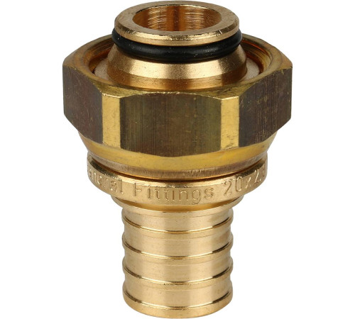 Переходник аксиальный STOUT с накидной гайкой Евроконус 20xG 3/4 SFA-0034-002034