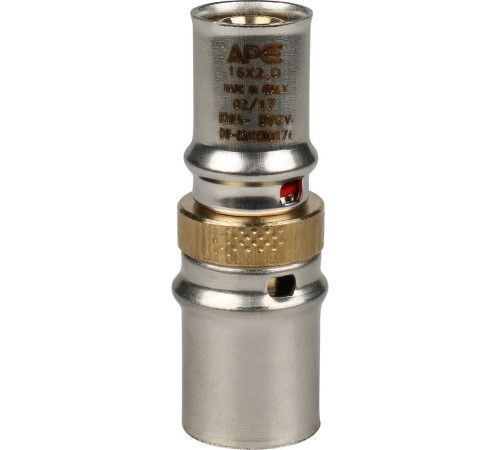 Муфта переходная STOUT 20x16 мм для металлопластиковых труб пресс SFP-0004-002016