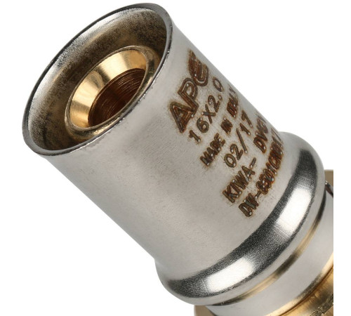 Муфта переходная STOUT 20x16 мм для металлопластиковых труб пресс SFP-0004-002016
