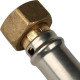 Переходник прессовый STOUT с накидной гайкой 1/2 x 16 SFP-0016-001216