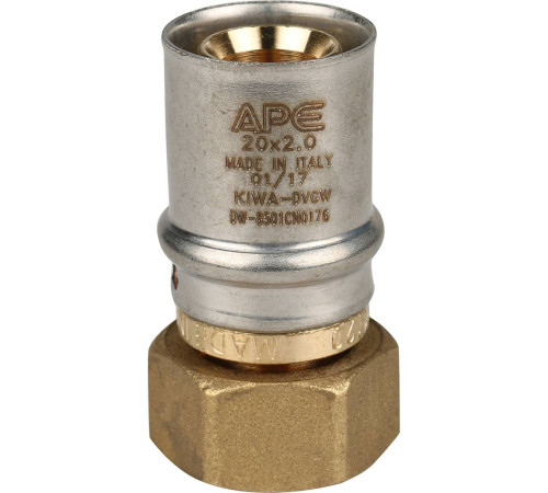 Переходник прессовый STOUT с накидной гайкой 1/2 x 20 SFP-0016-001220