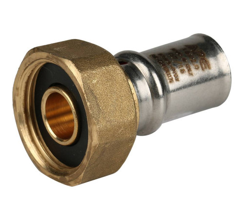 Переходник прессовый STOUT с накидной гайкой 3/4 x 16 SFP-0016-003416