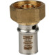 Переходник прессовый STOUT с накидной гайкой 3/4 x 16 SFP-0016-003416