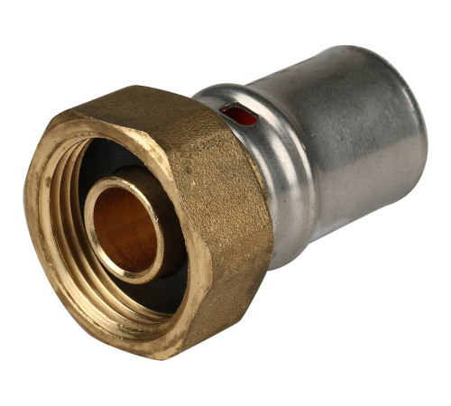 Переходник прессовый STOUT с накидной гайкой 3/4 x 20 SFP-0016-003420