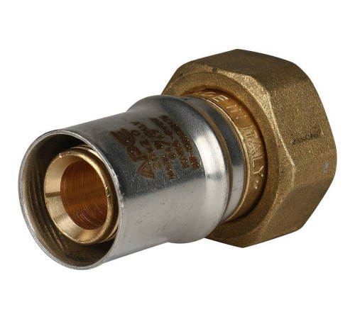 Переходник прессовый STOUT с накидной гайкой 3/4 x 20 SFP-0016-003420