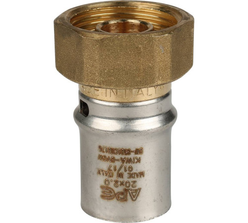 Переходник прессовый STOUT с накидной гайкой 3/4 x 20 SFP-0016-003420