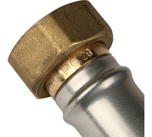 Переходник прессовый STOUT с накидной гайкой 3/4 x 20 SFP-0016-003420