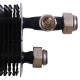 Конвектор внутрипольный STOUT SCN 80x240x2200 мм с роликовой решёткой SCN-1100-0824220