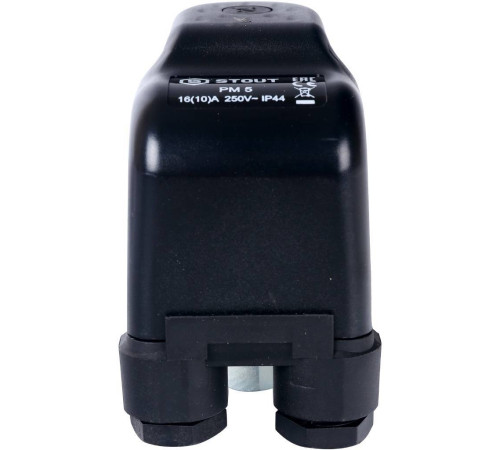 Реле давления для водоснабжения STOUT PM5G 1-5 бар 1/4 с накидной гайкой SCS-0001-000005