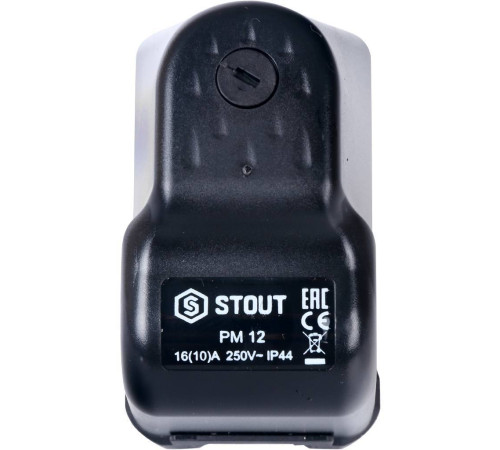 Реле давления STOUT PM12G 3-12 бар 1/4 с накидной гайкой SCS-0001-000012