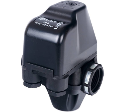 Реле давления STOUT PM5-3W 1-5 бар со встроенным манометром SCS-0001-000053