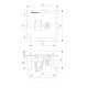 Розетка ТВ+Ethernet RJ-45 6 cat. (черный матовый) W1181308