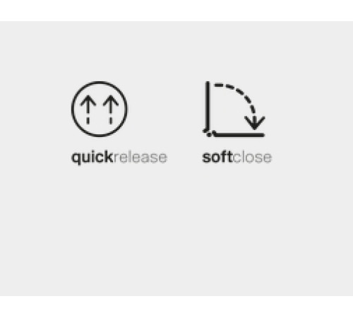 Сиденье для унитаза GSI Pura Slim SoftClose Creta Matte MS86CSN08