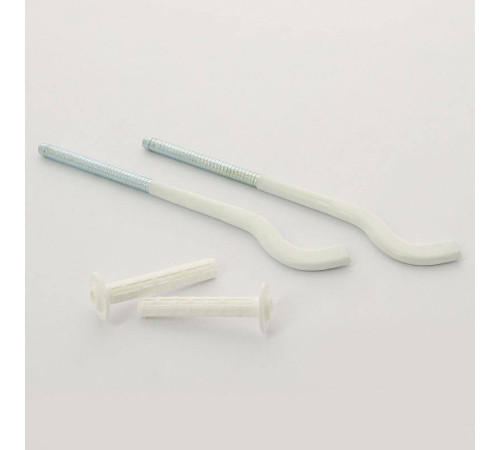 Кронштейн штыревой плоский Uni-Fitt 9х220 мм пластифицированный с дюбелем 870P0922