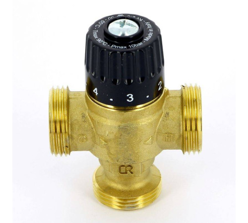 Клапан термосмесительный Uni-Fitt 1 30-65°C Kvs 2.3 смешение в центр 353G2440