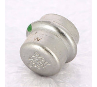Заглушка пресс из нержавеющей стали Viega Sanpress Inox 22 мм 452872