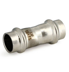 Муфта пресс Uni-Fitt 22 мм нержавеющая сталь 770S3300