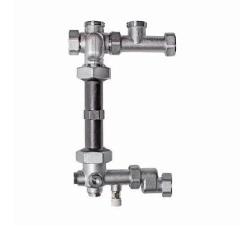 Смесительный узел для теплого пола FAR 1 с термосмесителем 18-55 °C под насос 130 мм FK 3493 1