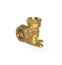 Водорозетка обжимная Stahlmann 15x1/2 ВР латунь SEFL1501/2FBEF