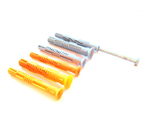 Комплект саморез DIN 571 8x100 мм и дюбель фасадный 10x100 мм 50 шт. 1498879