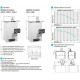 Котел газовый настенный Baxi NUVOLA 3 Comfort 240 i двухконтурный с бойлером CSB45424358