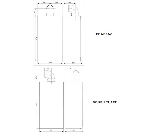 Котёл газовый Baxi ECO Life 31F настенный двухконтурный 7813724
