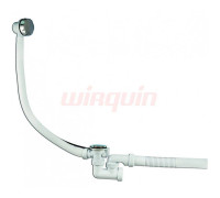 Слив-перелив для ванны Wirquin Универсал полуавтомат 1 1/2 x 40 мм хром L700 мм 30982476