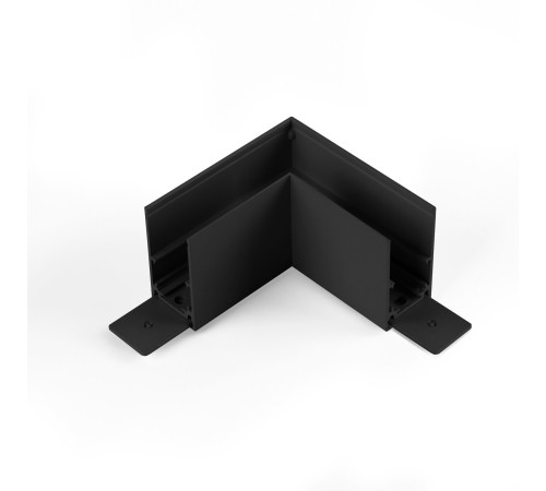 Slim Magnetic Коннектор угловой для накладного шинопровода черный 85090/11 85090/11
