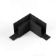 Slim Magnetic Коннектор угловой для накладного шинопровода черный 85090/11 85090/11